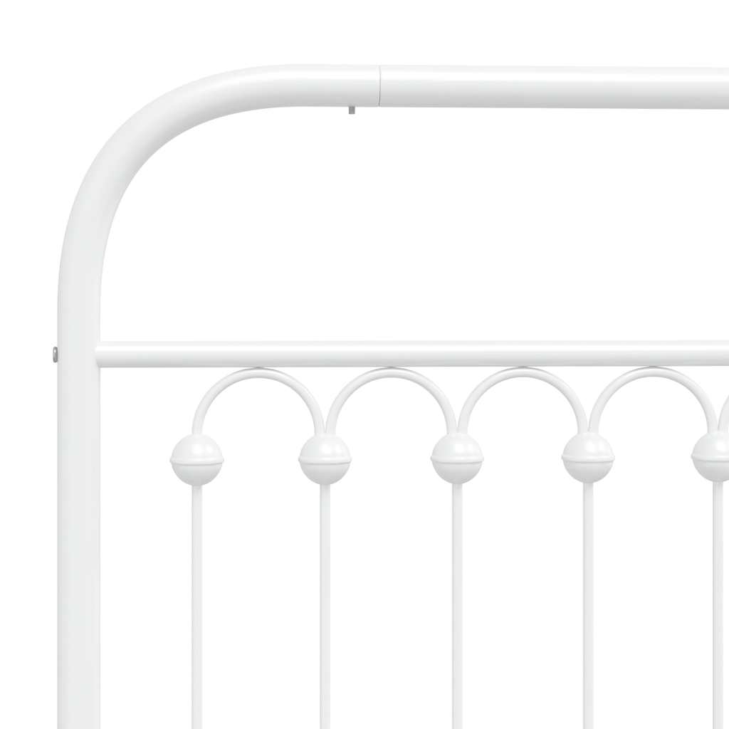 Metal Replace Headboard White 100 cm