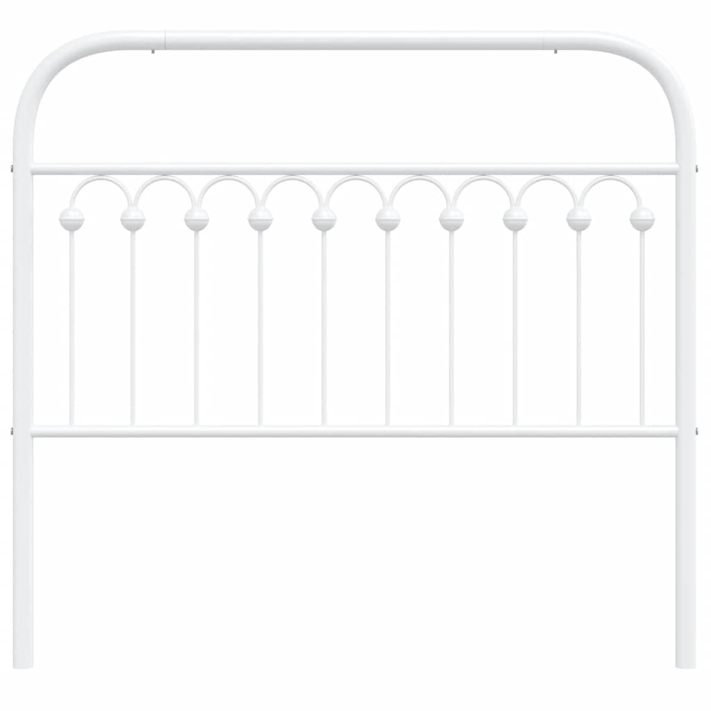 Metal Replace Headboard White 107 cm
