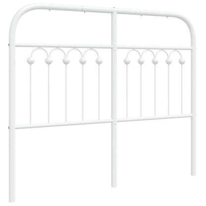 Metal Replace Headboard White 120 cm