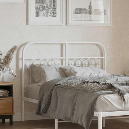 Metal Replace Headboard White 120 cm