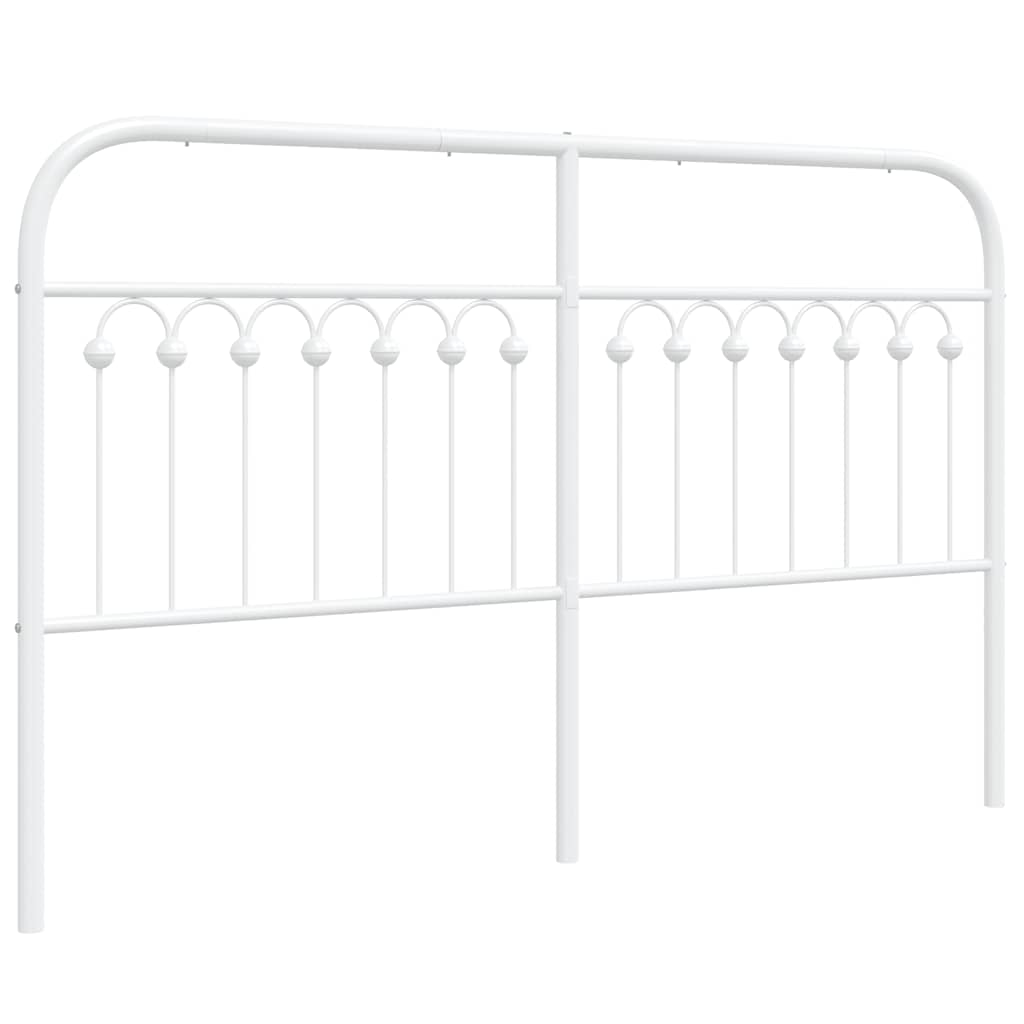 Metal Replace Headboard White 150 cm