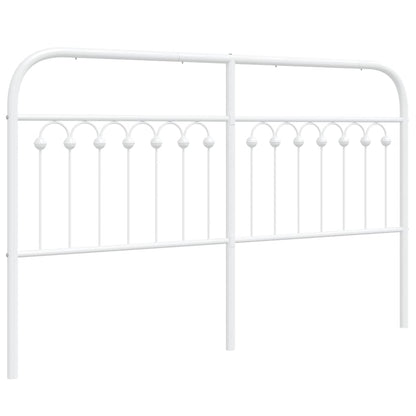 Metal Replace Headboard White 150 cm