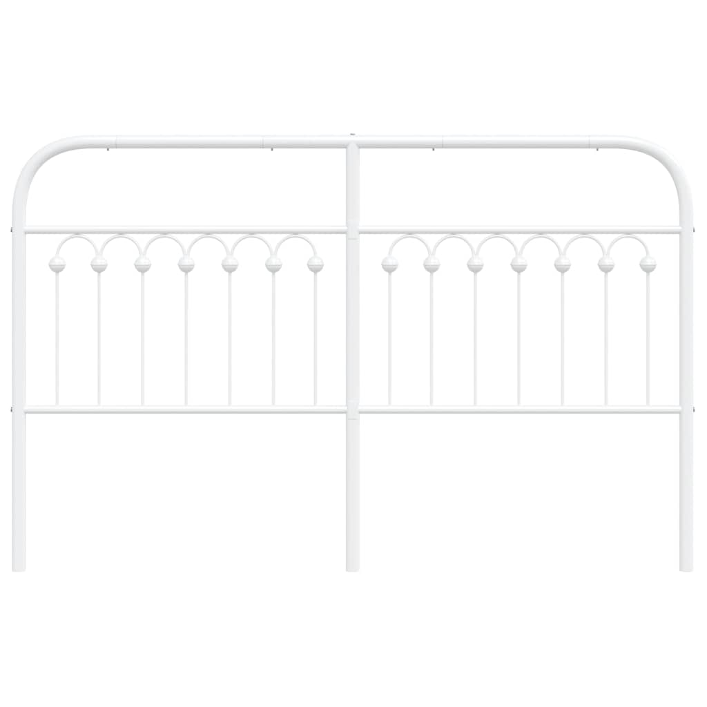Metal Replace Headboard White 150 cm