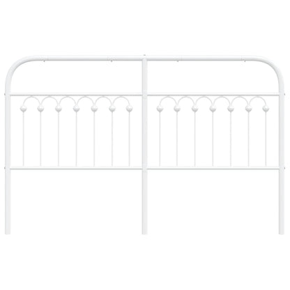 Metal Replace Headboard White 150 cm