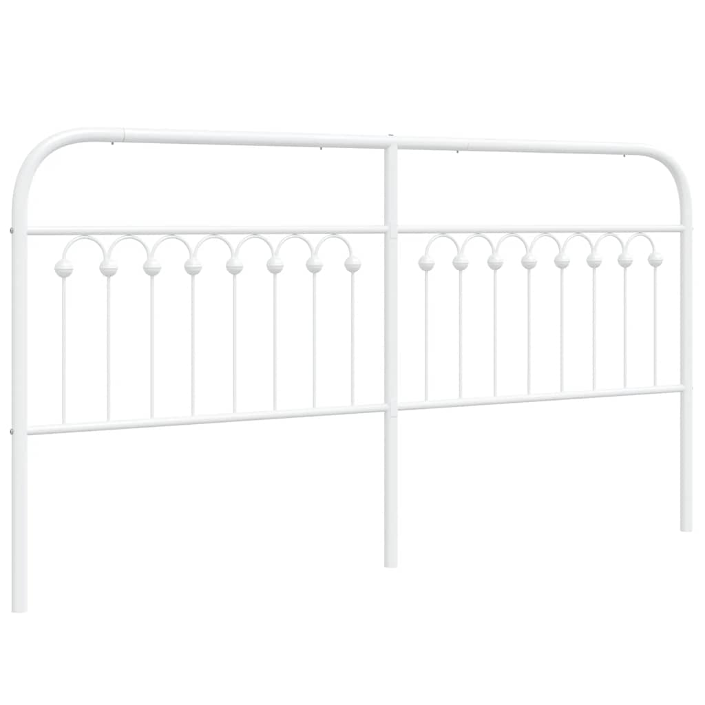 Metal Replace Headboard White 180 cm