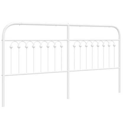 Metal Replace Headboard White 180 cm