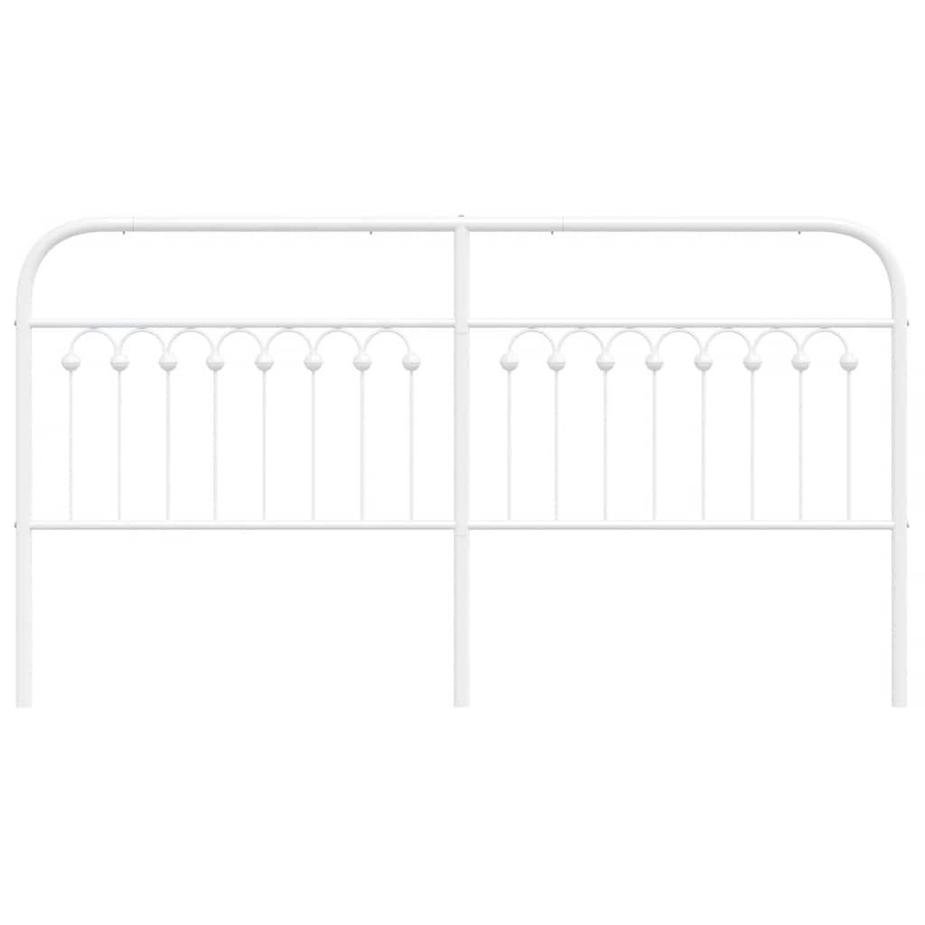 Metal Replace Headboard White 180 cm