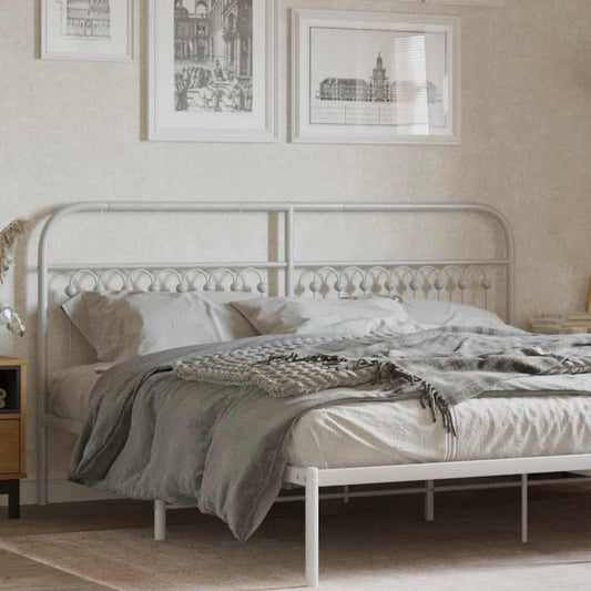 Metal Replace Headboard White 180 cm