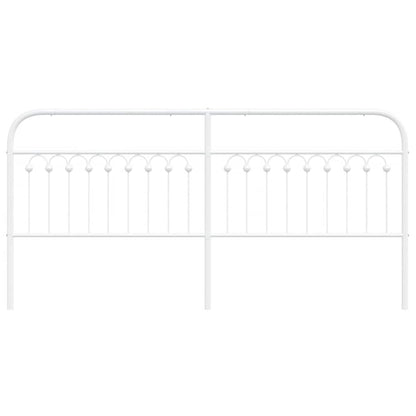 Metal Replace Headboard White 193 cm