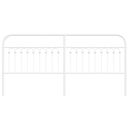 Metal Replace Headboard White 200 cm