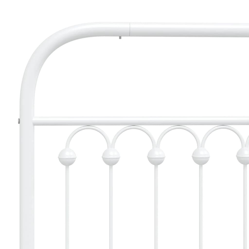Metal Replace Headboard White 200 cm