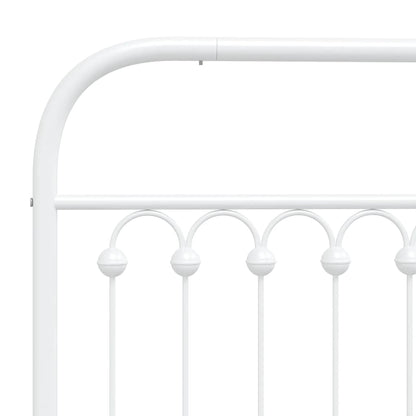 Metal Replace Headboard White 200 cm