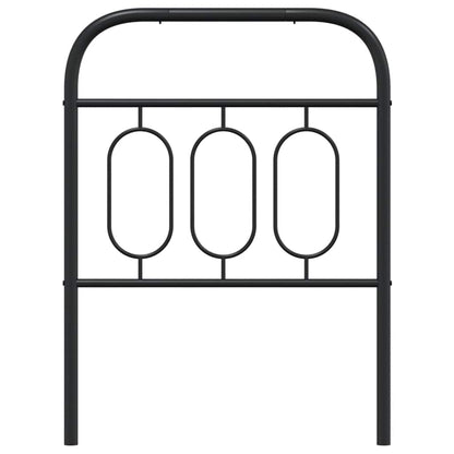 Metal Replace Headboard Black 75 cm