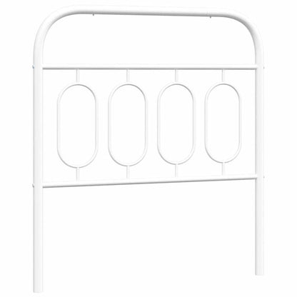 Metal Replace Headboard White 80 cm