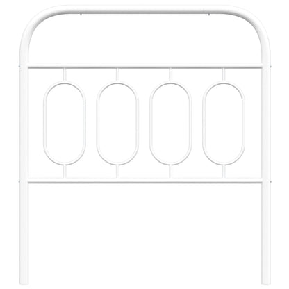 Metal Replace Headboard White 80 cm
