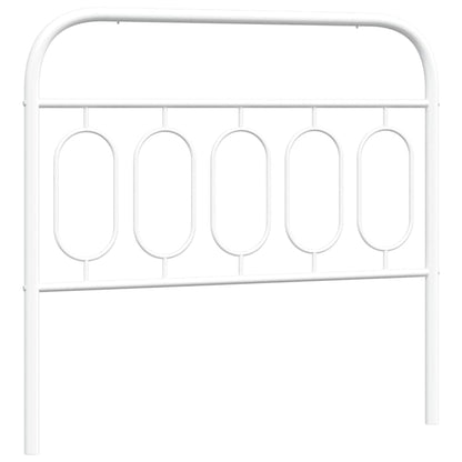 Metal Replace Headboard White 100 cm