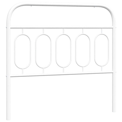 Metal Replace Headboard White 107 cm
