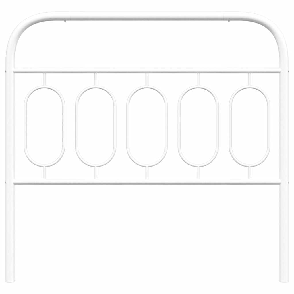 Metal Replace Headboard White 107 cm
