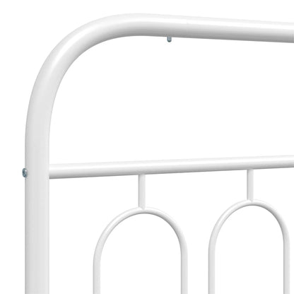 Metal Replace Headboard White 107 cm