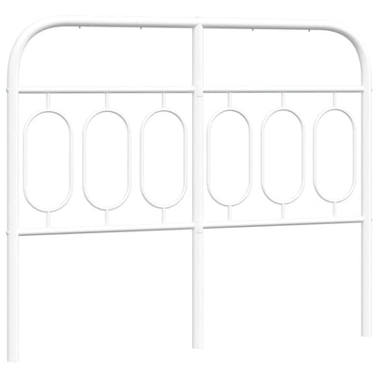 Metal Replace Headboard White 120 cm
