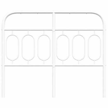 Metal Replace Headboard White 120 cm