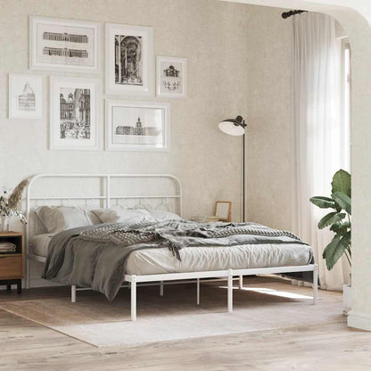 Metal Replace Headboard White 137 cm