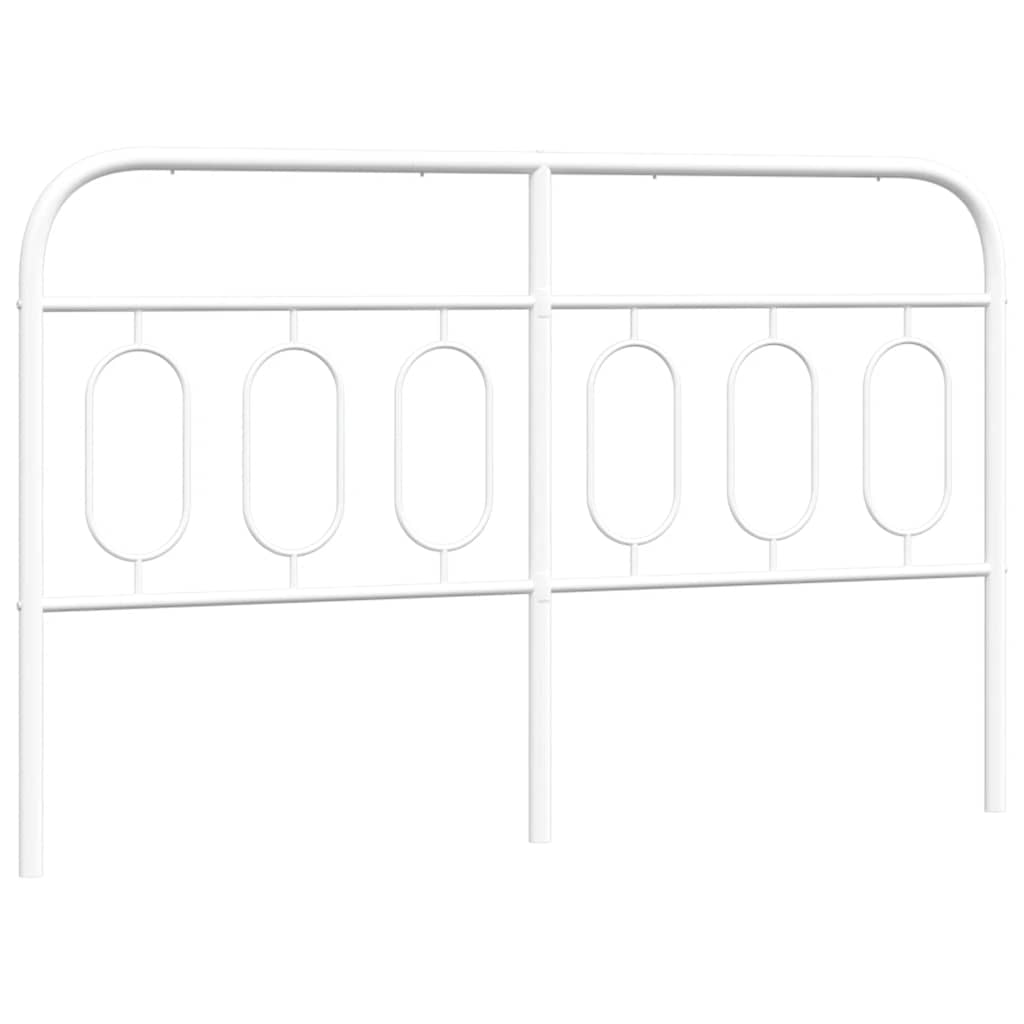 Metal Replace Headboard White 140 cm