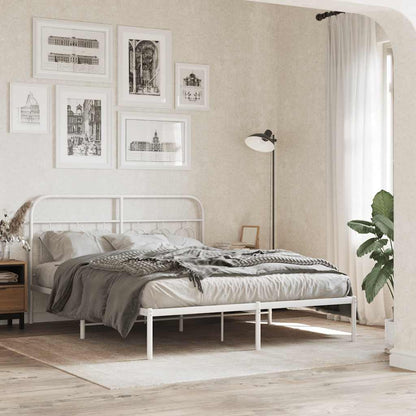 Metal Replace Headboard White 140 cm