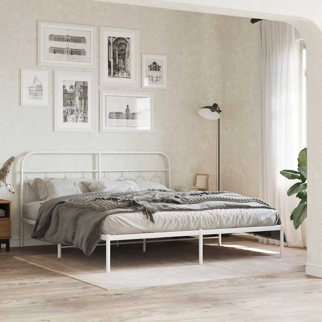 Metal Replace Headboard White 183 cm