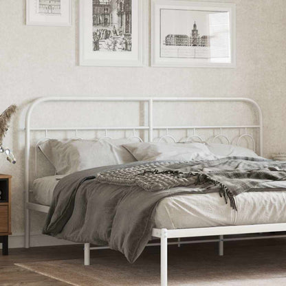 Metal Replace Headboard White 183 cm
