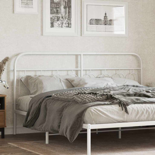 Metal Replace Headboard White 183 cm
