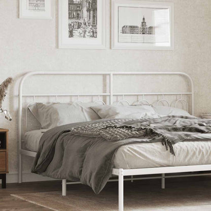 Metal Replace Headboard White 193 cm