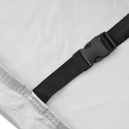 Car Cover for SUV with Buckle Straps Full Silver L PEVA