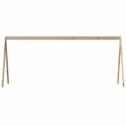Kids' Bed Roof 199x80.5x88 cm Solid Wood Pine