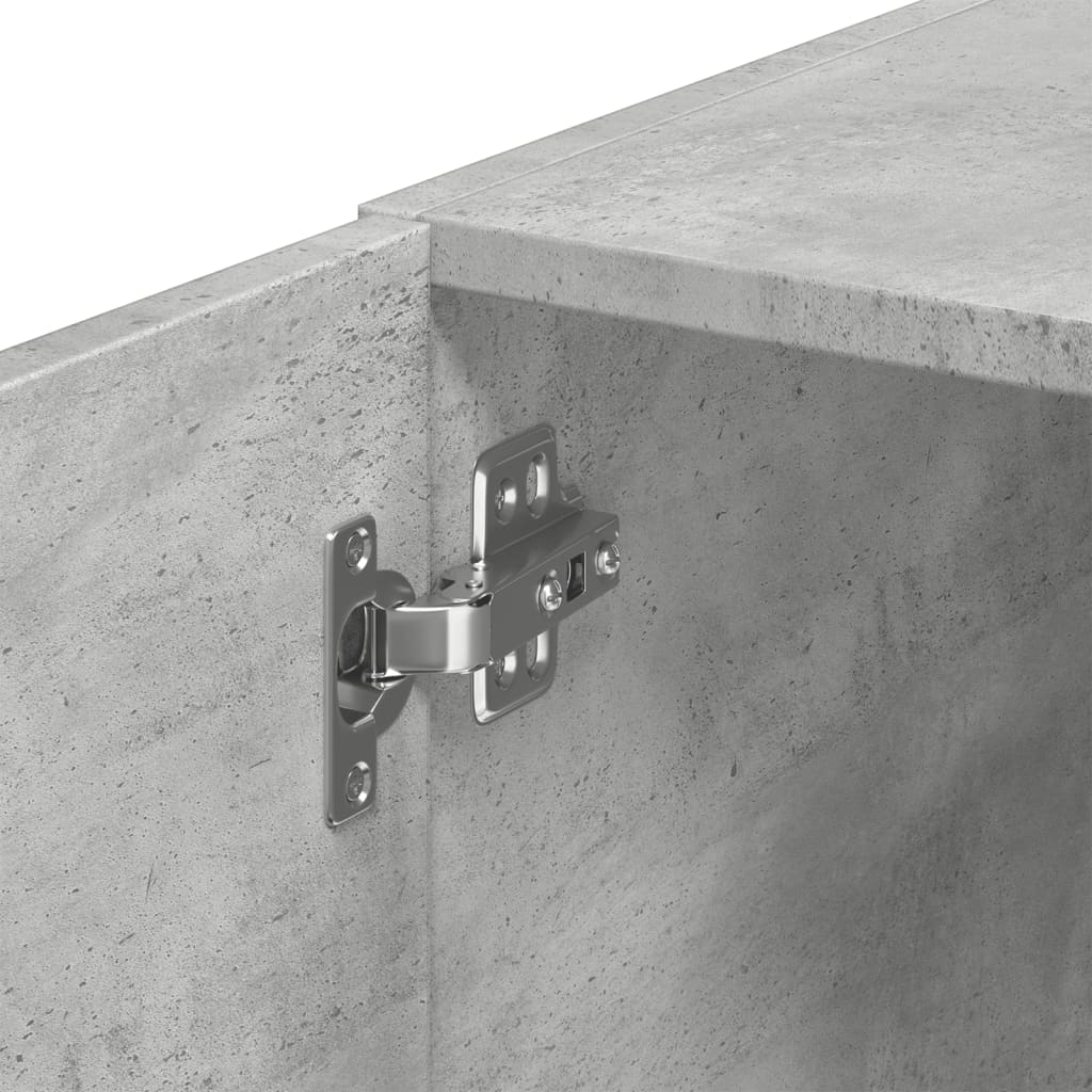 Wall Cabinet Concrete Grey 40x42.5x40 cm Engineered Wood