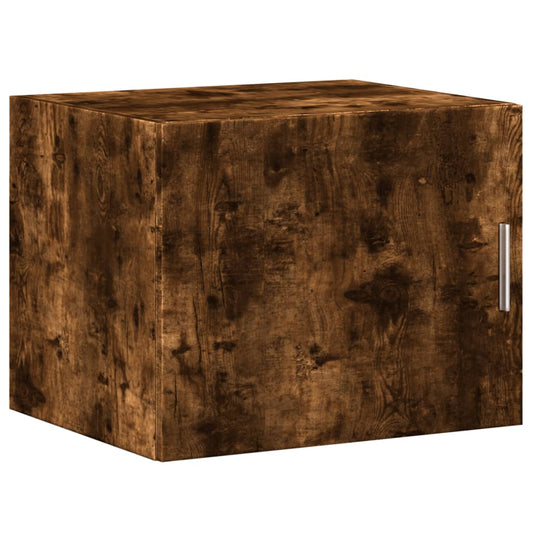 Wall Cabinet Smoked Oak 50x42.5x40 cm Engineered Wood