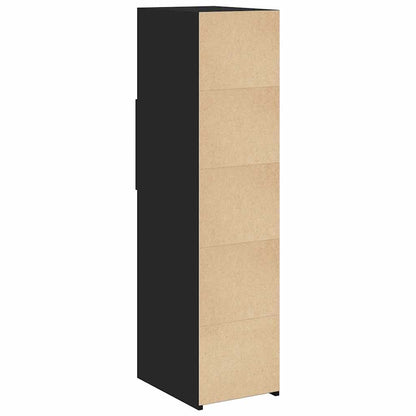Highboard | Black | Engineered wood | Tall | Highboard | Rectangular