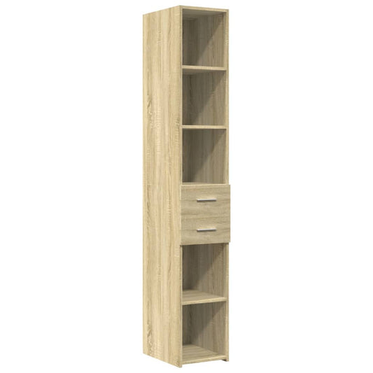 Highboard Sonoma Oak 30x42.5x185 cm Engineered Wood