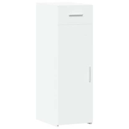 Sideboard White 30x42,5x93 cm Engineered Wood