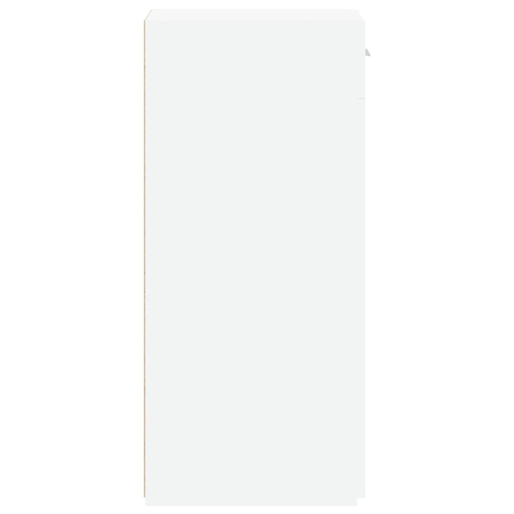 Sideboard White 30x42,5x93 cm Engineered Wood