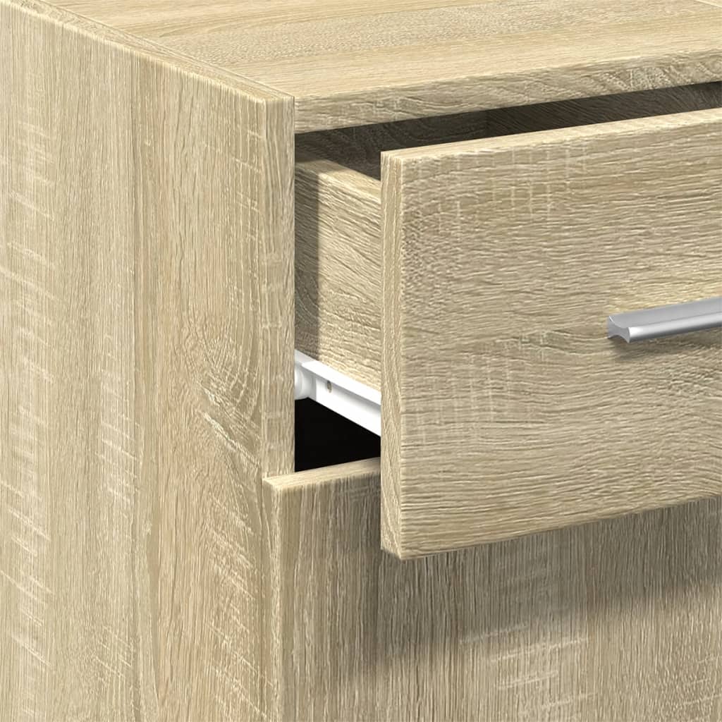 Sideboard Sonoma Oak 30x42,5x93 cm Engineered Wood
