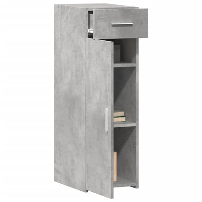 Sideboard Concrete Grey 30x42,5x93 cm Engineered Wood