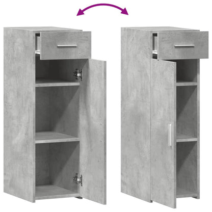 Sideboard Concrete Grey 30x42,5x93 cm Engineered Wood