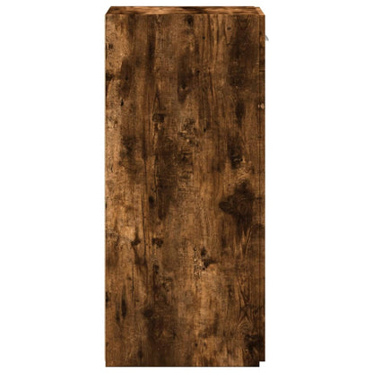 Sideboard Smoked Oak 30x42,5x93 cm Engineered Wood