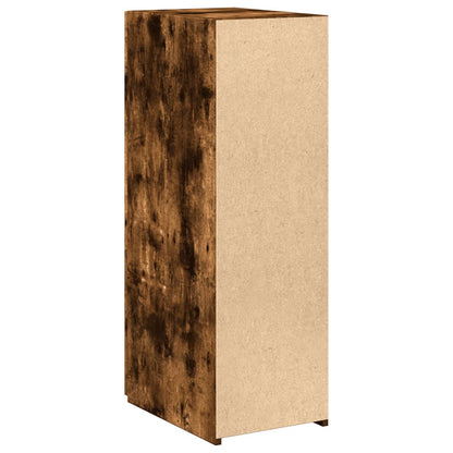 Sideboard Smoked Oak 30x42,5x93 cm Engineered Wood