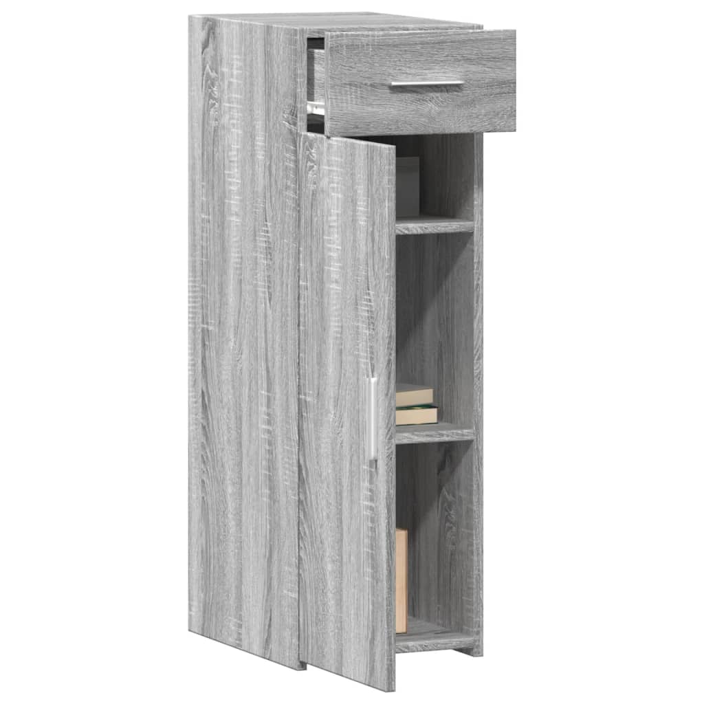 Sideboard Grey Sonoma 30x42,5x93 cm Engineered Wood