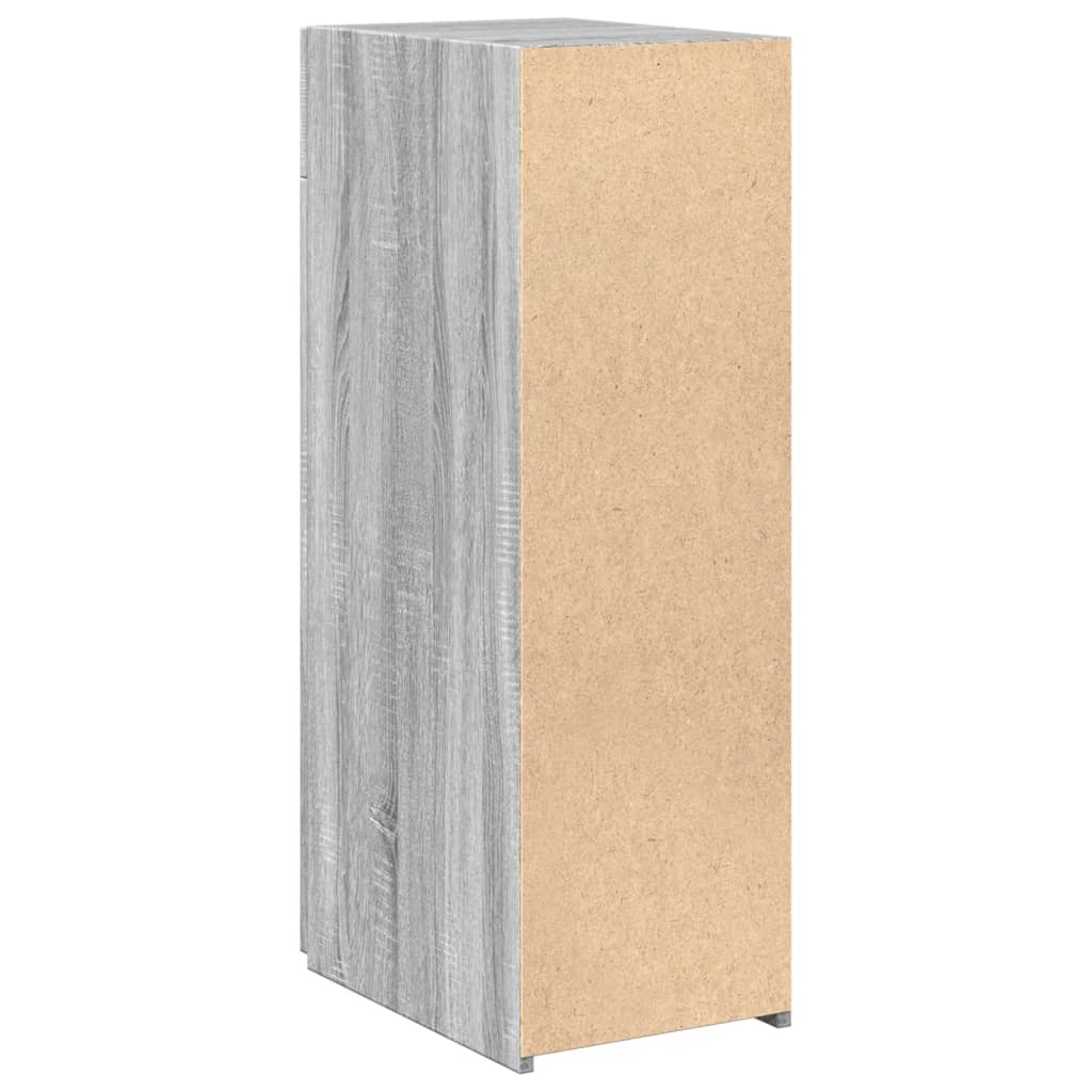 Sideboard Grey Sonoma 30x42,5x93 cm Engineered Wood