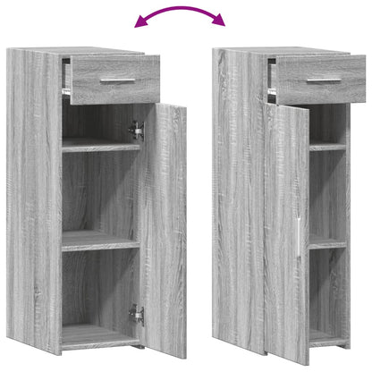 Sideboard Grey Sonoma 30x42,5x93 cm Engineered Wood