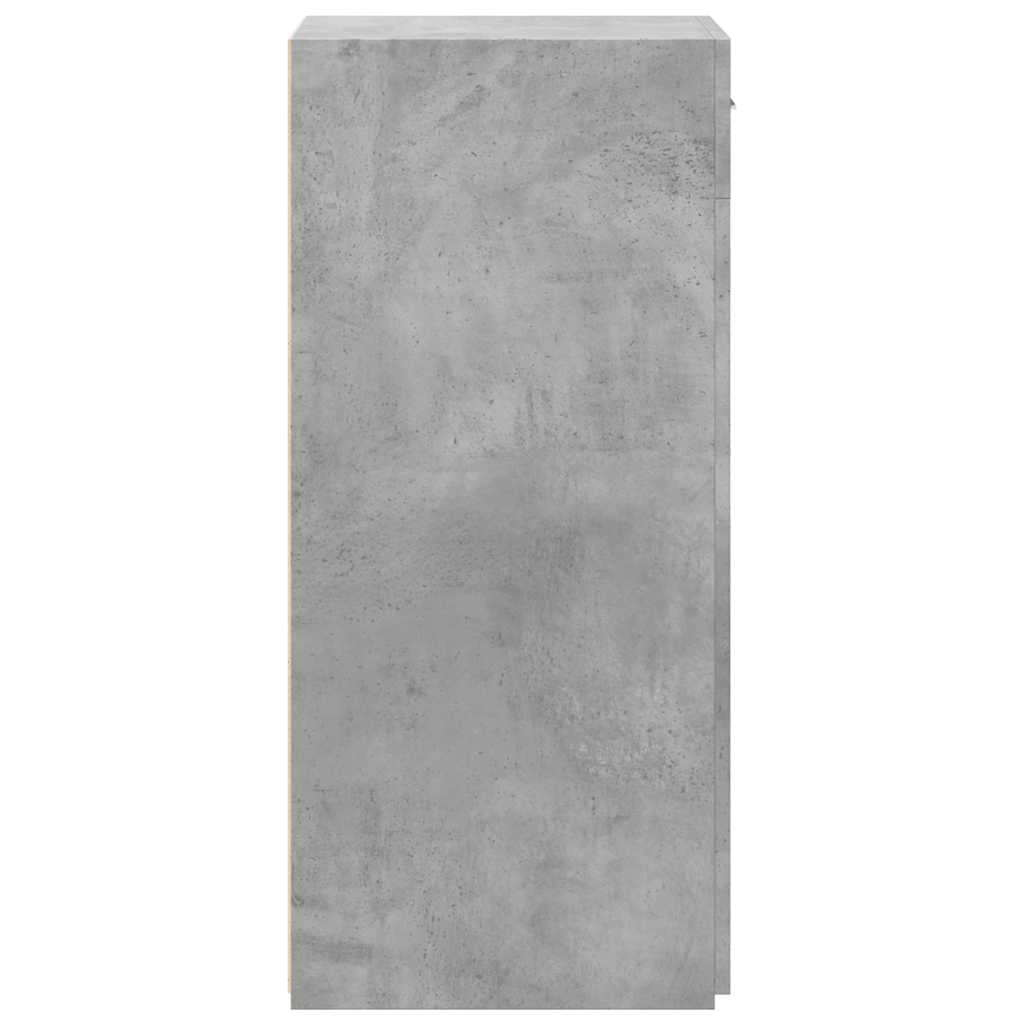 Sideboard Concrete Grey 45x42.5x93 cm Engineered Wood