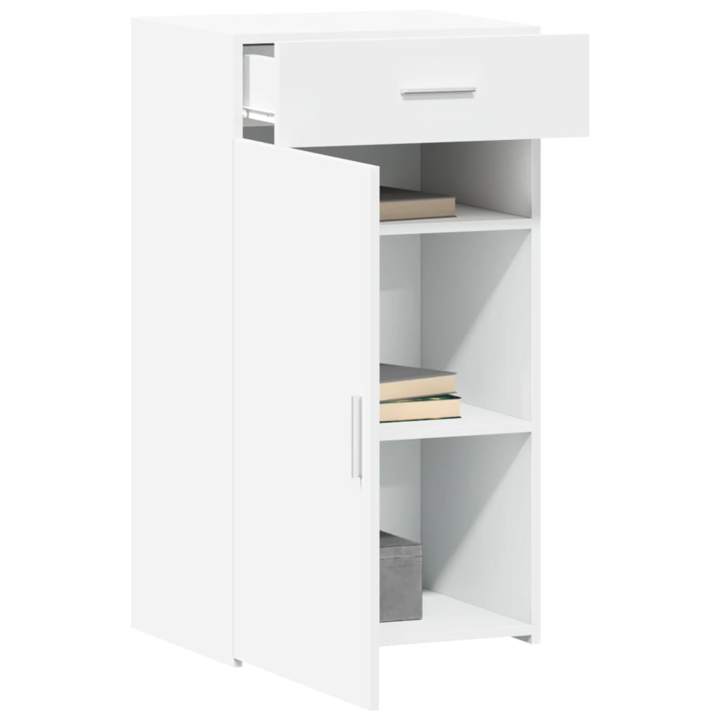 Sideboard White 50x42.5x93 cm Engineered Wood